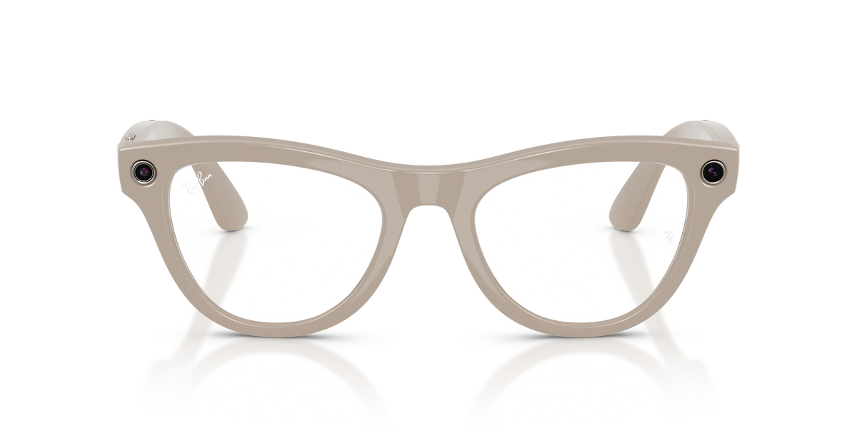 Ray-ban Skyler Meta Gen 2 Fotochromatische Zonnebril Grijs Transitions Sapphire/CAT1-3 / 52 Man,Vrouw