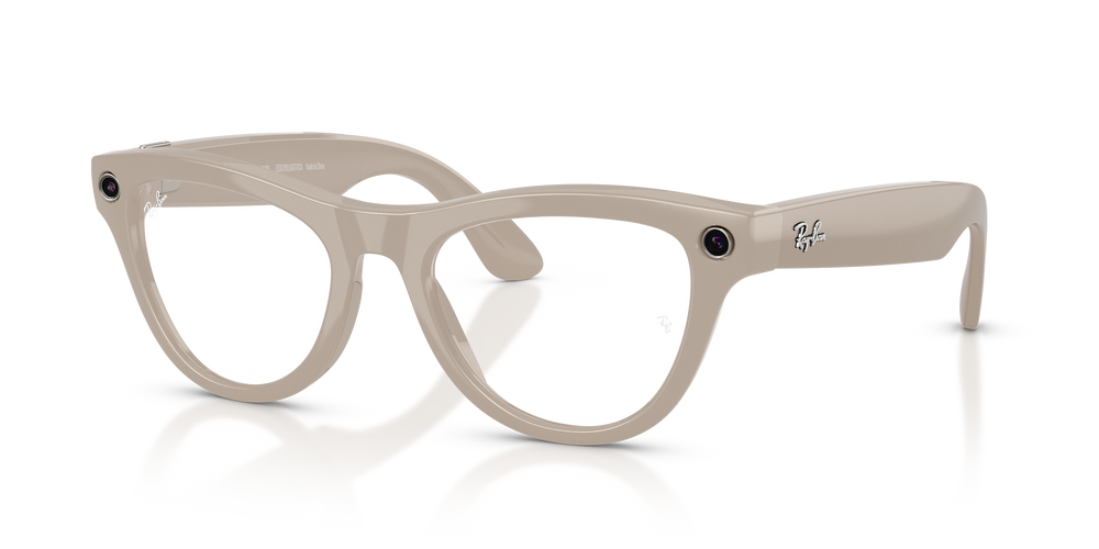 Ray-ban Skyler Meta Gen 2 Fotochromatische Zonnebril Grijs Transitions Sapphire/CAT1-3 / 52 Man,Vrouw