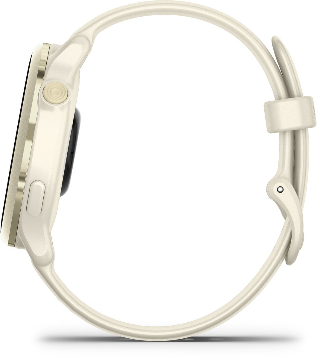 Garmin Vivoactive 6 - Smartwatch - Sporthorloge- Health - Fitness - 42 mm - Lunar Goudkleurig