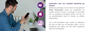 Philips videodeurbel WelcomeEye Wireless draadloos - te koppelen met smartphone