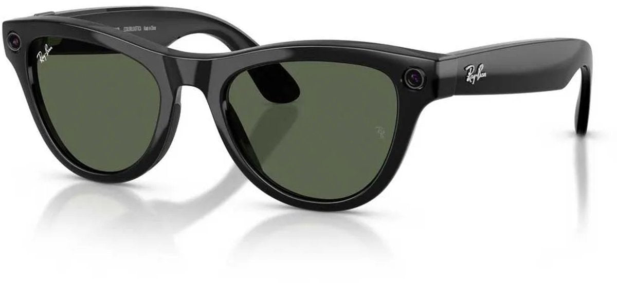 Ray-ban Skyler Meta Gen 2 Zonnebril Zwart G15 Green