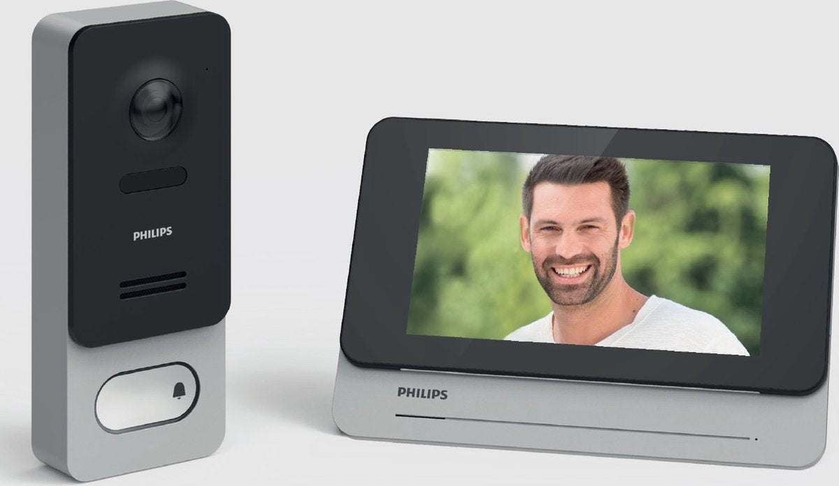 Philips videodeurbel WelcomeEye Wireless draadloos - te koppelen met smartphone