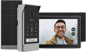 EZVIZ EP7 intercomsysteem 17,8 cm (7') Zwart, Zilver