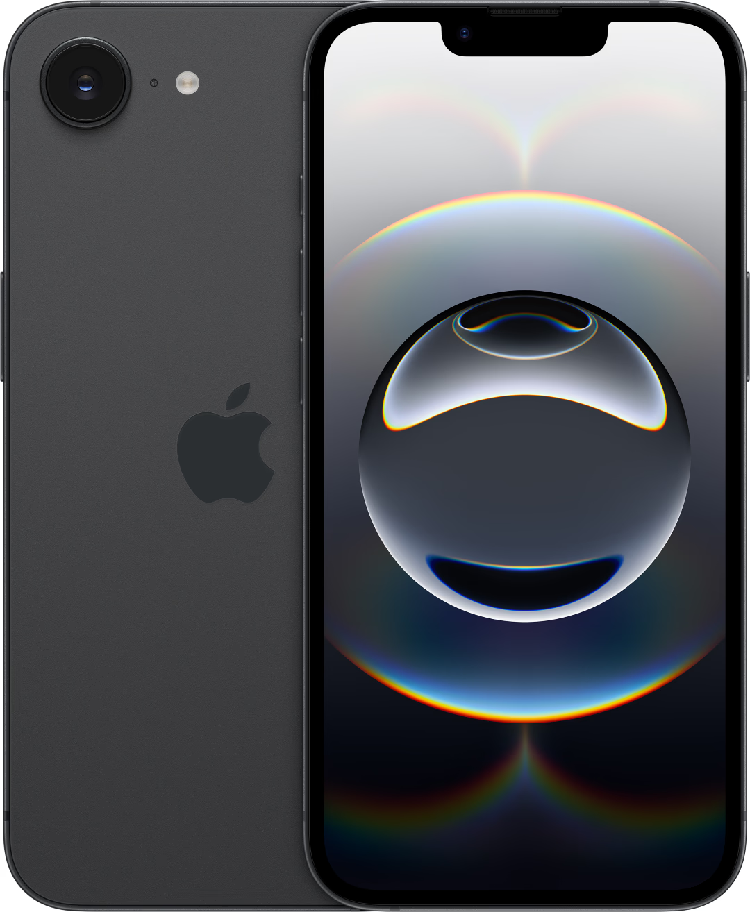 Apple iPhone 16e - Zwart
