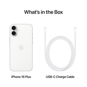 Apple iPhone 16 Plus - Wit