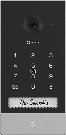 EZVIZ EP7 intercomsysteem 17,8 cm (7') Zwart, Zilver