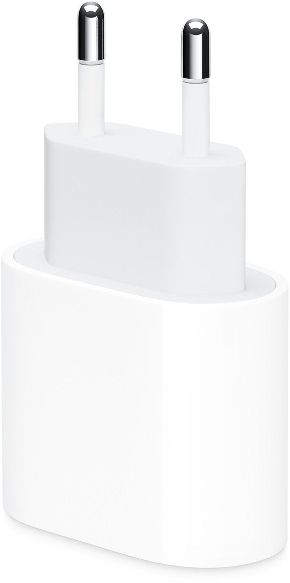 Apple 20W Power adapter - USB-C aansluiting - Snellader iPhone - Wit