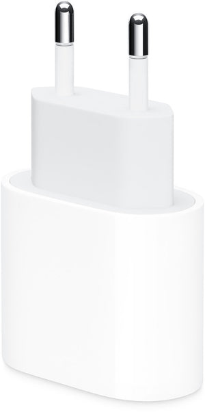 Apple 20W Power adapter - USB-C aansluiting - Snellader iPhone - Wit