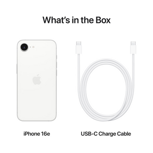 Apple iPhone 16e - Wit