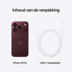 Apple iPhone 18 Pro - Burgundy
