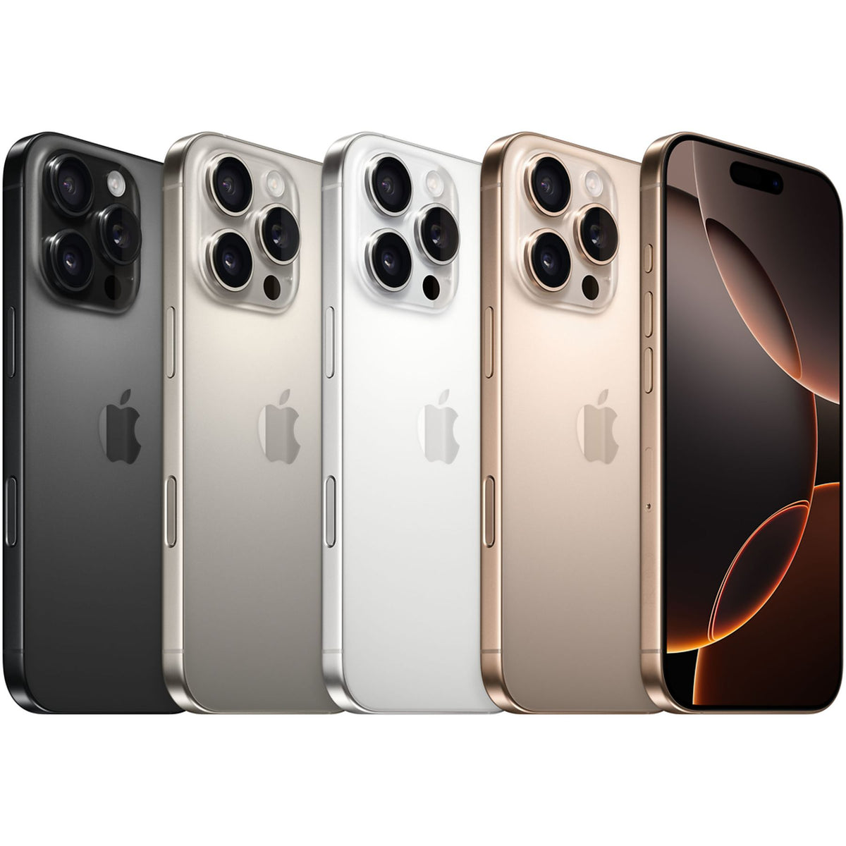 Apple iPhone 16 Pro Max - Zwart Titanium