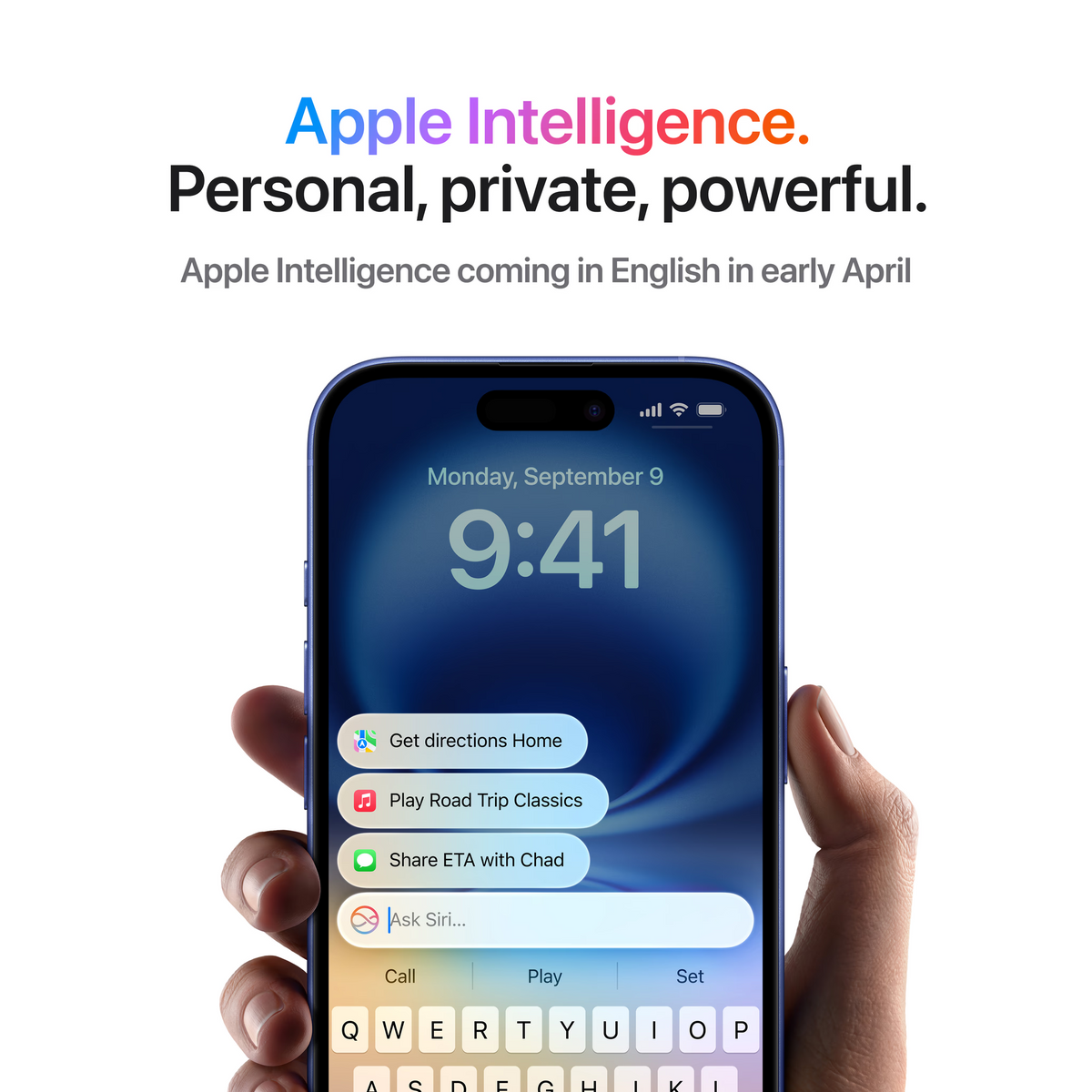 Apple iPhone 16 Plus - Blauw