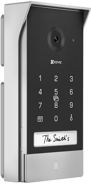 EZVIZ EP7 intercomsysteem 17,8 cm (7') Zwart, Zilver