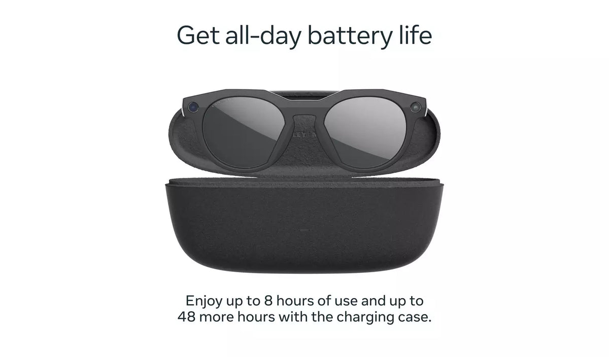 Oakley Meta - HSTN - 0OW8002-03 - Zwart - PRIZM Zwart lens - Smartglasses