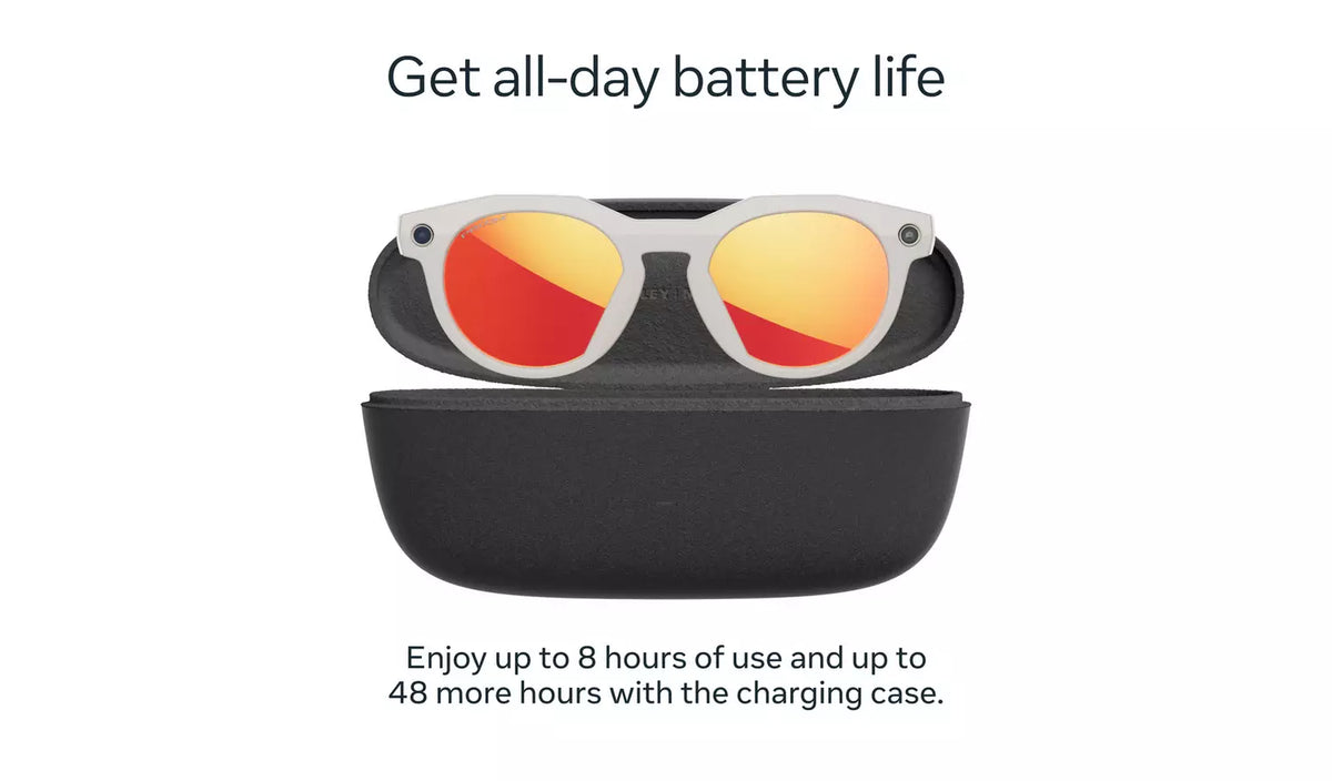 Oakley Meta - HSTN - 0OW8002-04 - Warmgrijs - PRIZM Ruby lens - Smartglasses