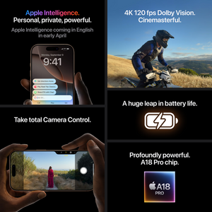 Apple Iphone 16 Pro - Black Titanium