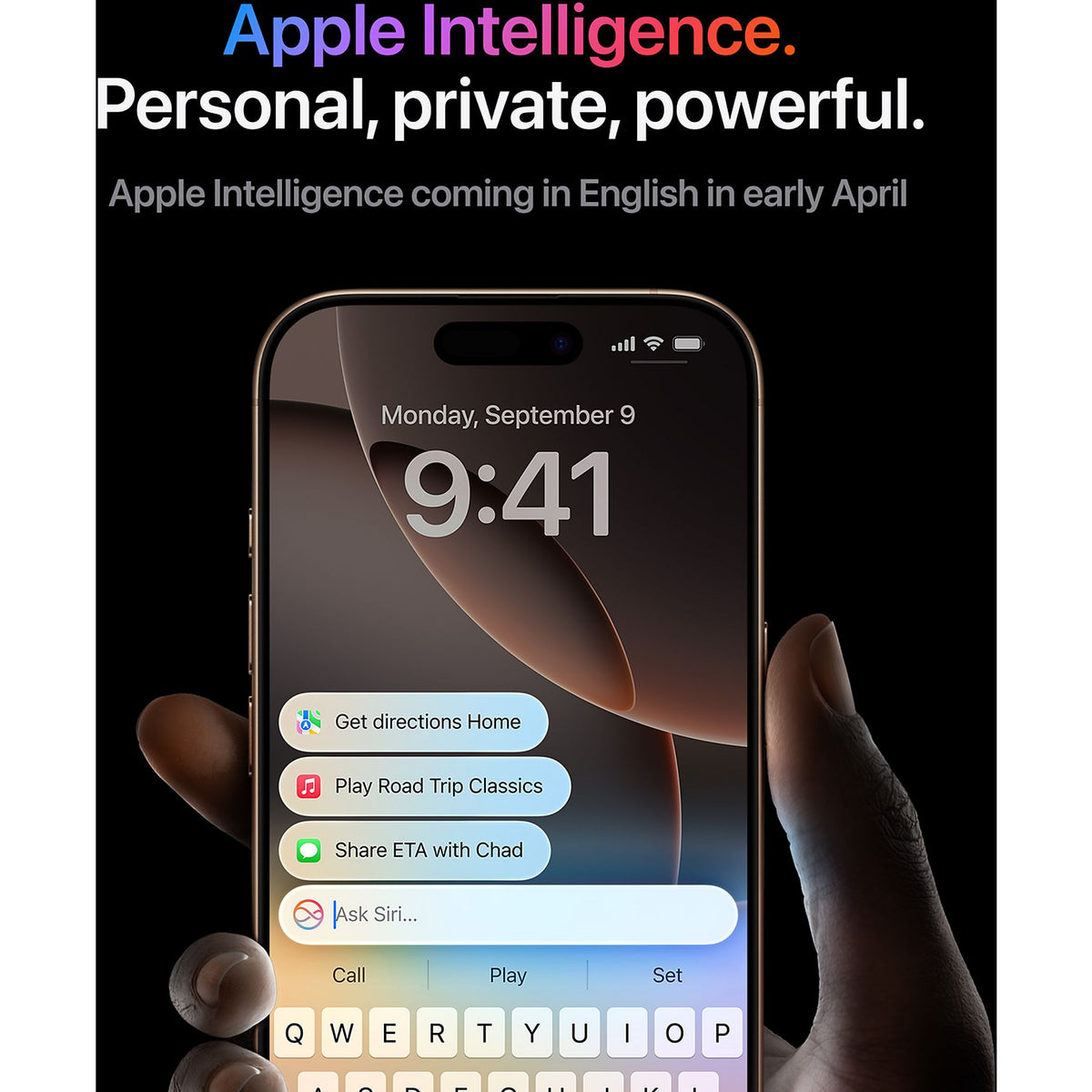 Apple iPhone 16 Pro Max - Zwart Titanium