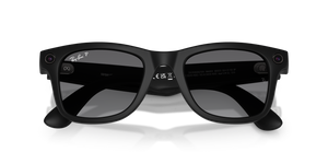 Ray-ban Wayfarer Meta Gen 2 Gepolariseerde Zonnebril Zwart Polar Gradient Graphite