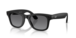 Ray-ban Wayfarer Meta Gen 2 Gepolariseerde Zonnebril Zwart Polar Gradient Graphite