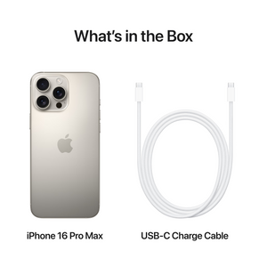 Apple Iphone 16 Pro Max - Natural Titanium