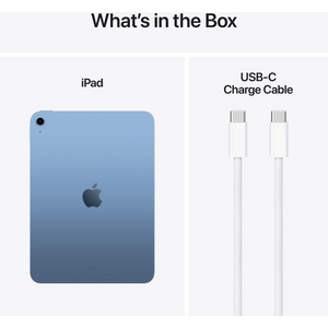 Apple iPad A16 (2025) - 11 inch - Wi-Fi + Cellular - Blauw - 11e generatie
