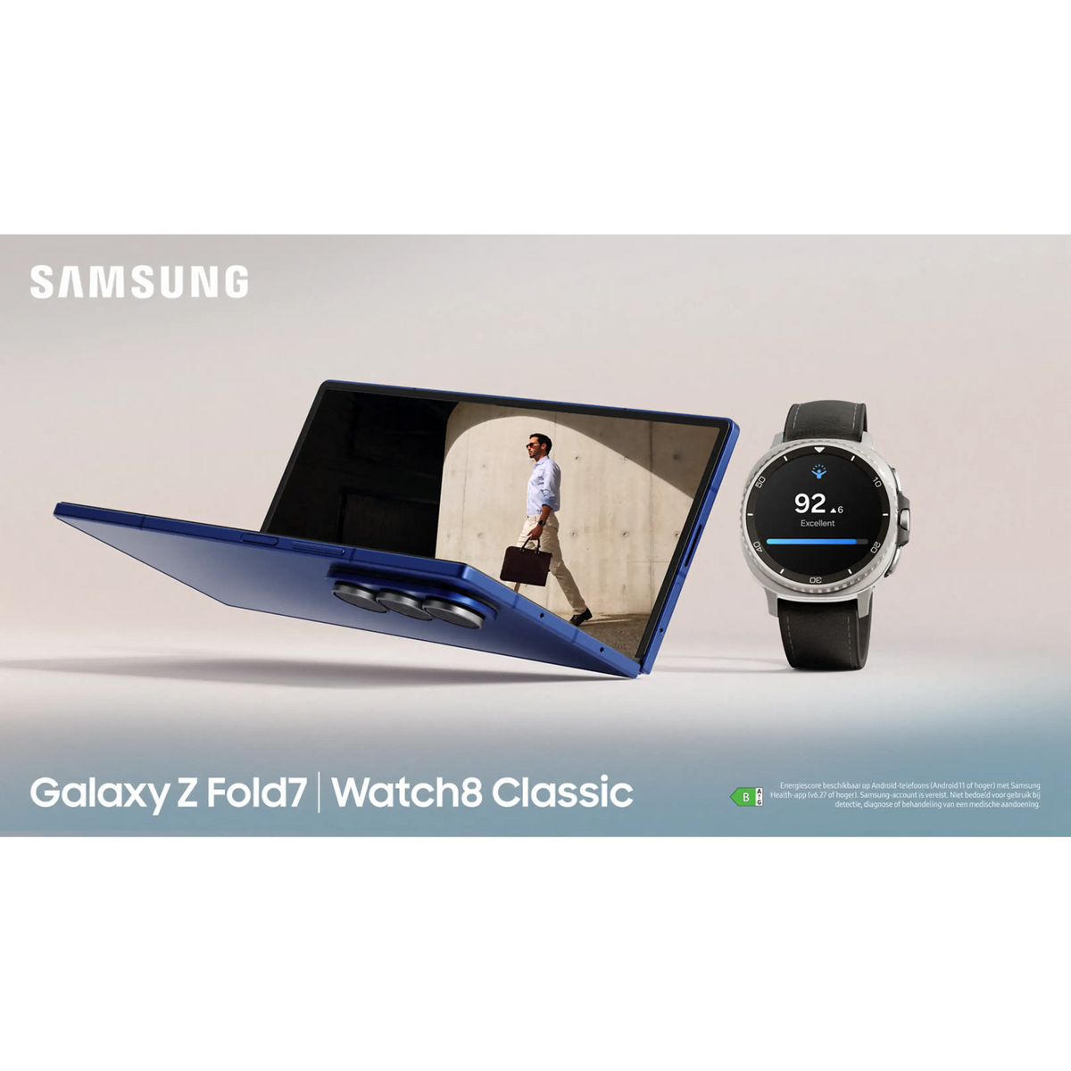Samsung Galaxy Z Fold7 - Silver Shadow