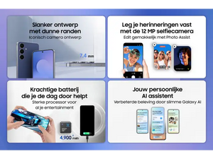Samsung Galaxy S25 FE - Zwart