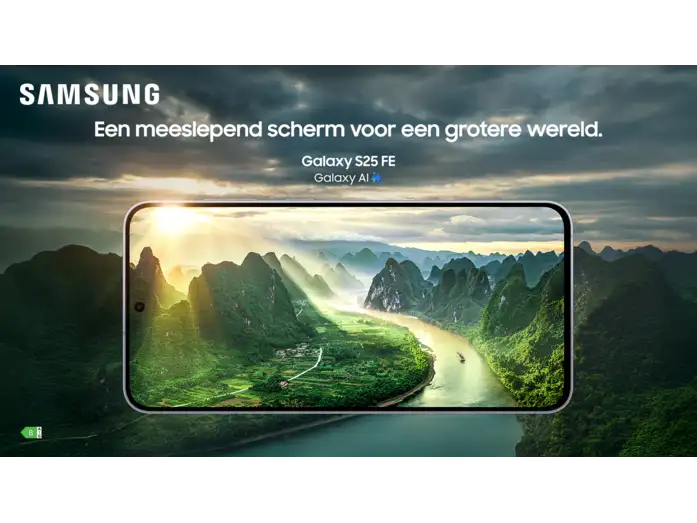 Samsung Galaxy S25 FE - Zwart