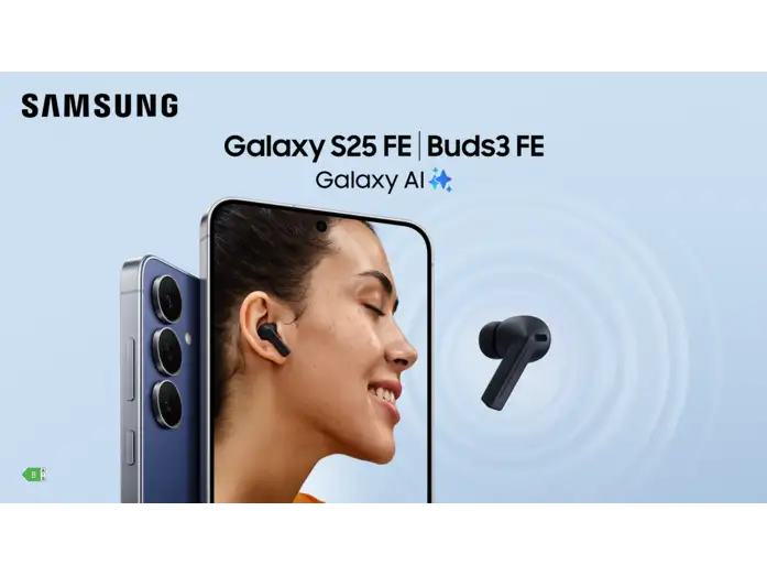Samsung Galaxy S25 FE - Zwart
