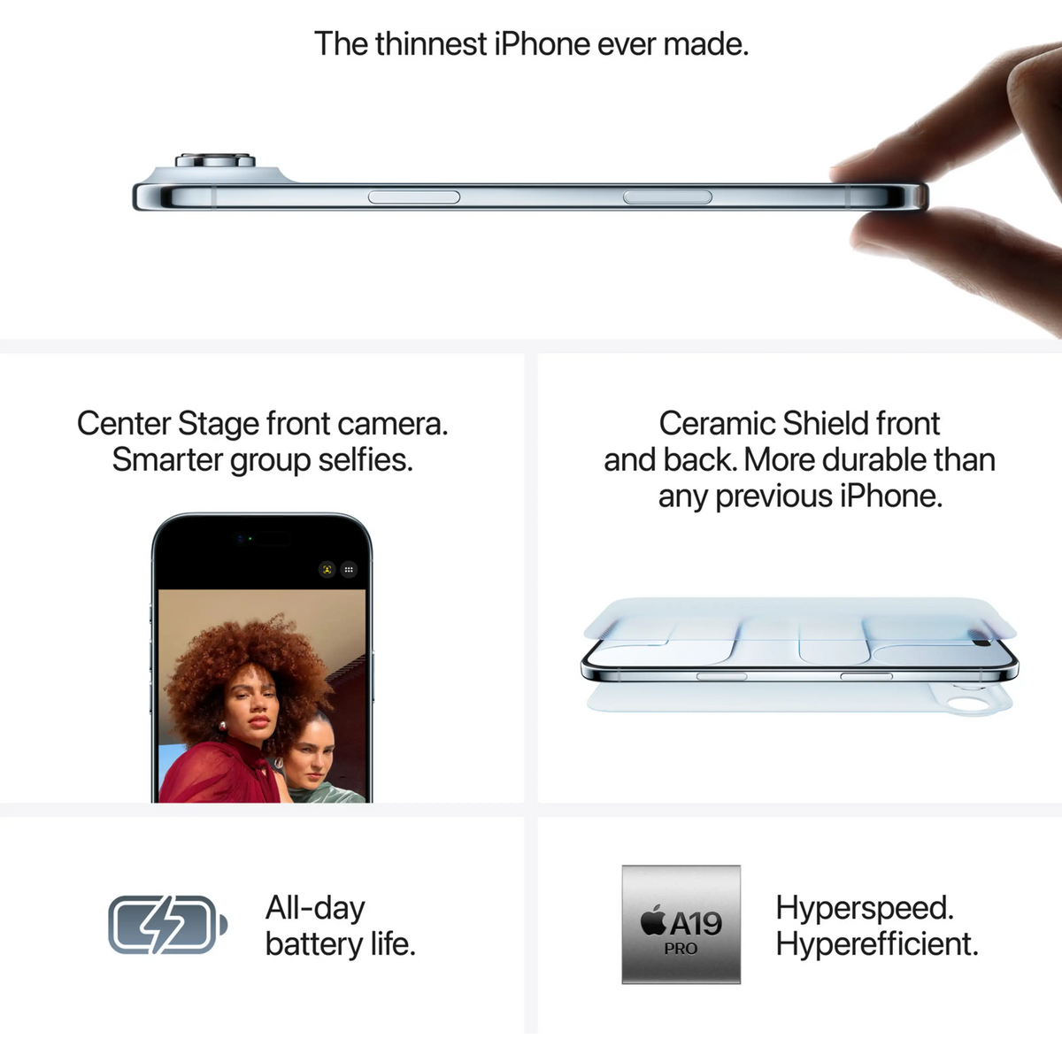 Apple iPhone Air - Cloud White
