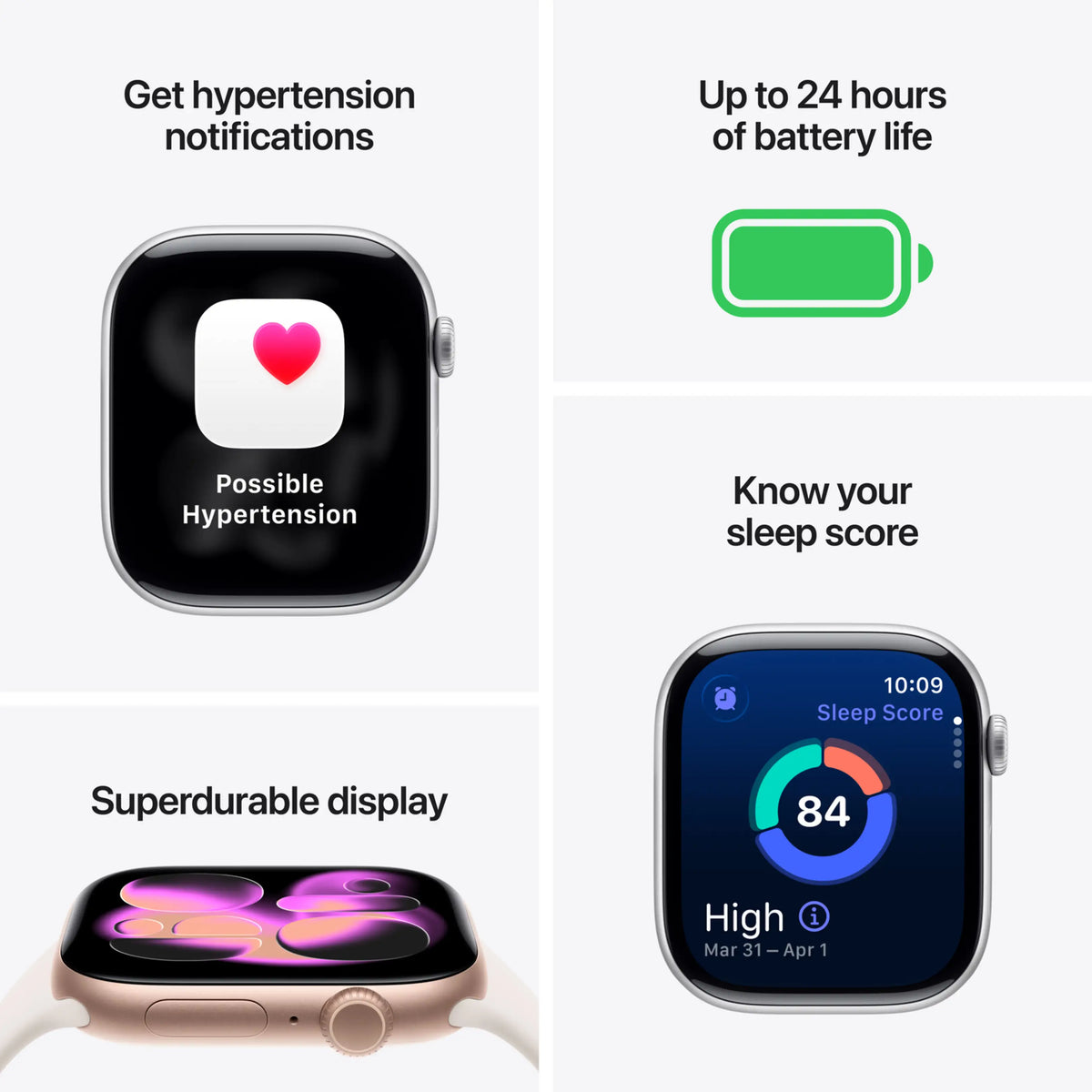 Apple Watch 11 - Wifi + 5G - 46mm - Jet Black Aluminium Case with Black Sport Band - S/M