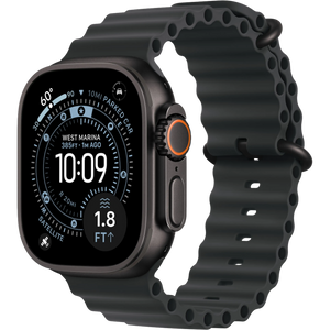 Apple Watch Ultra 3 - Wifi + 5G - 49mm - Black Titanium Case with Black Ocean Band