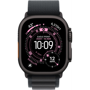 Apple Watch Ultra 3 - Wifi + 5G - 49mm - Black Titanium Case with Black Alpine Loop - Medium