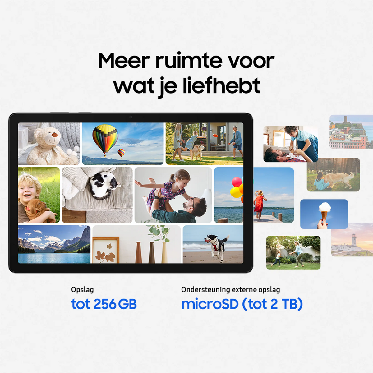 Samsung Galaxy Tab A11 Plus - 5G - 256GB - Gray