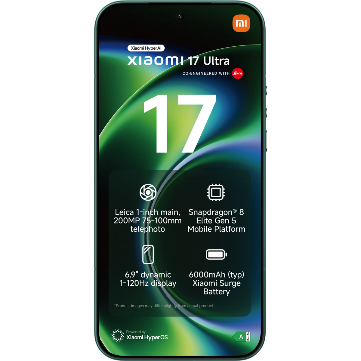 Xiaomi 17 Ultra – Starlit Green