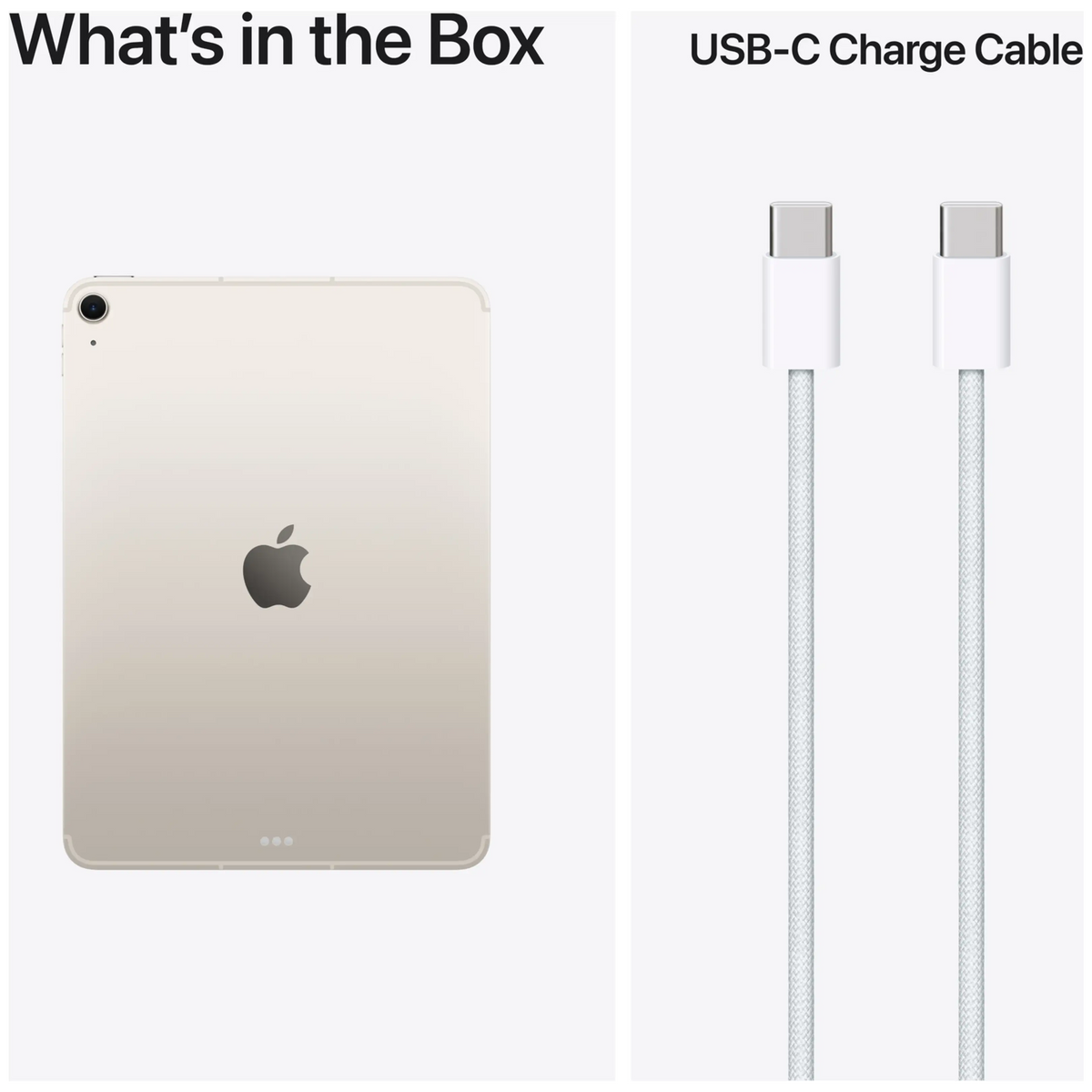 Apple iPad Air 5G (2026) - 11 inch - Wi-Fi + Cellular - Starlight