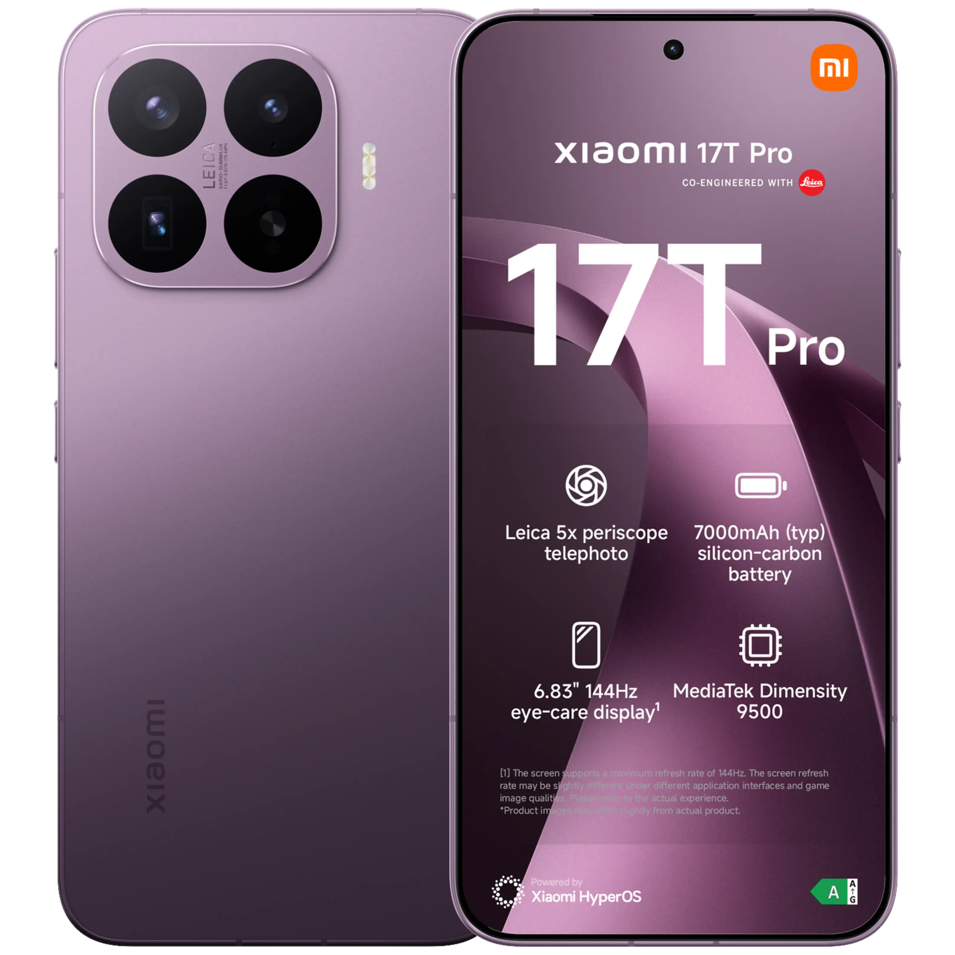Xiaomi 17T Pro Donker paars