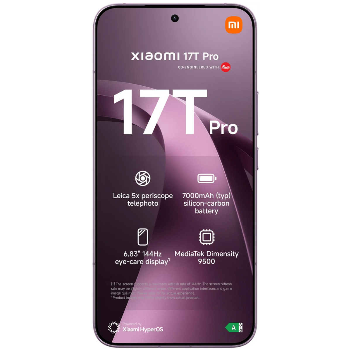 Xiaomi 17T Pro Donker paars