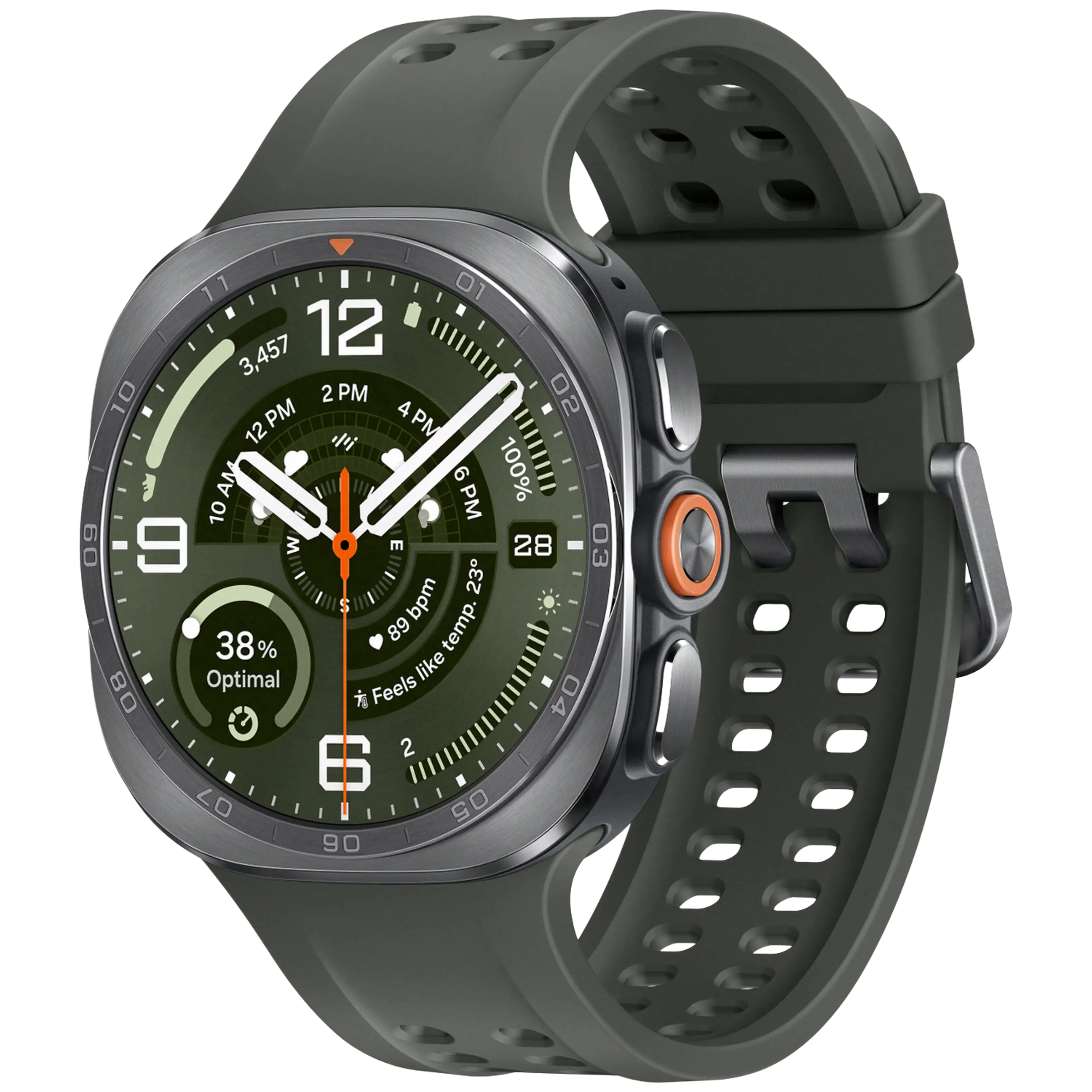 Samsung Galaxy Watch Ultra2 - smartwatch - 47 mm - Zilver