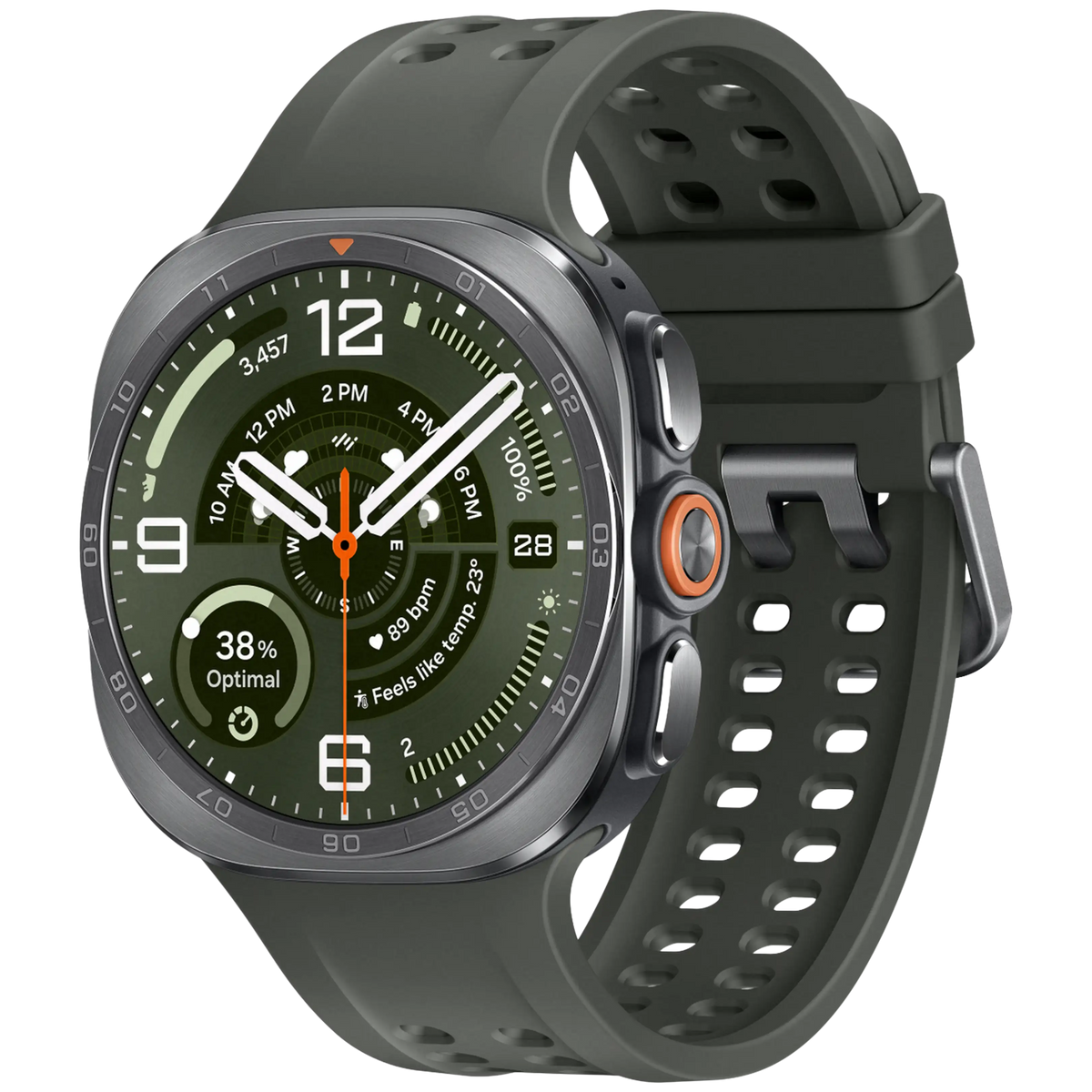 Samsung Galaxy Watch Ultra2 - smartwatch - 47 mm - Zilver
