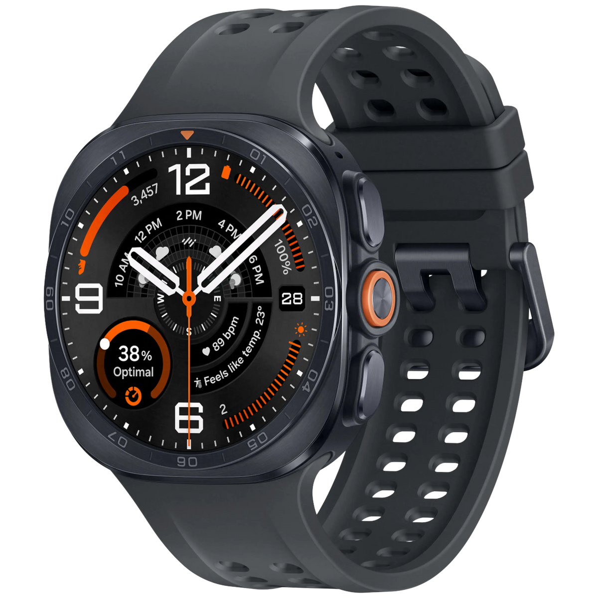 Samsung Galaxy Watch Ultra2 - smartwatch - 47 mm - Zwart