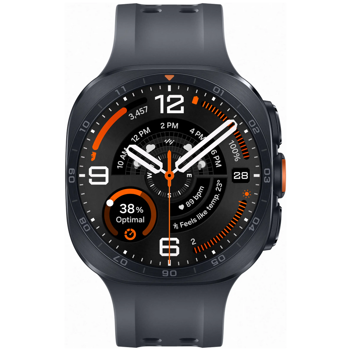 Samsung Galaxy Watch Ultra2 - smartwatch - 47 mm - Zwart