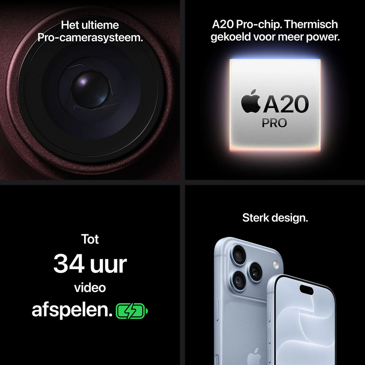 Apple iPhone 18 Pro - Gletsjer