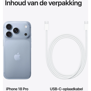 Apple iPhone 18 Pro - Gletsjer