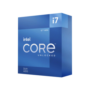 Intel Core i7 12700KF Boxed - Desktop processor - CPU - 12 core - 3,6GHz-5GHz - Socket 1700