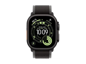 Apple Watch Ultra 3 - Wifi + 5G - 49mm - Black Titanium Case with Black/Charcoal Trail Loop - S/M