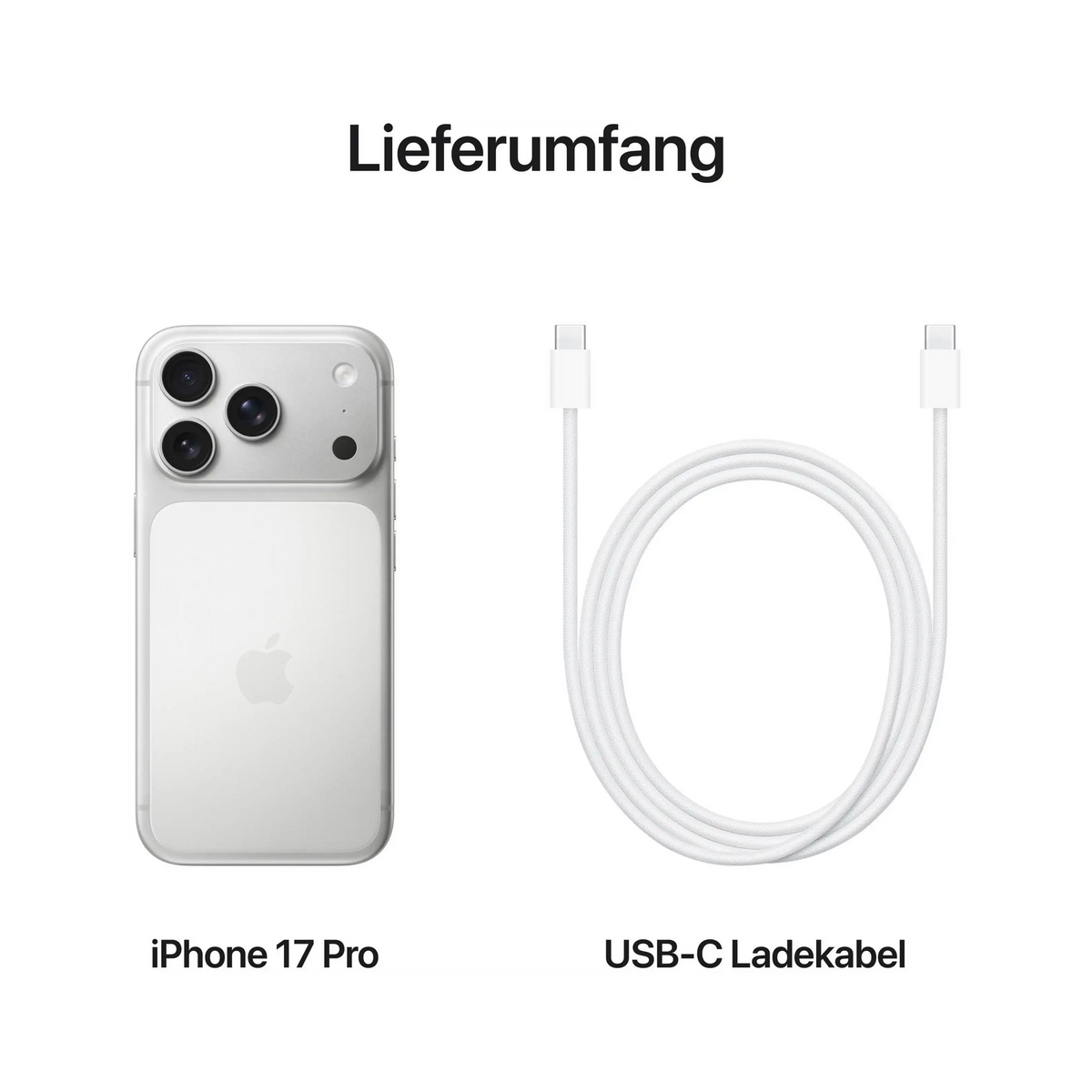 Apple iPhone 17 Pro - Zilver