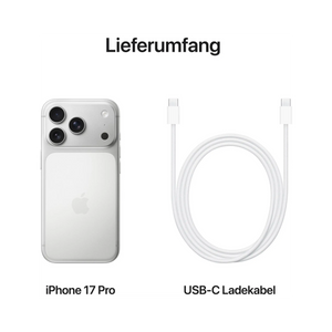 Apple iPhone 17 Pro - Zilver