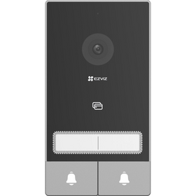 EZVIZ HP7 2-Family Kit – 2K Dubbele Video Deurbel & Intercom – 2-Wire Installatie – AI Detectie & Nachtzicht – 7 Inch Touchscreen – WiFi 6 – IP65