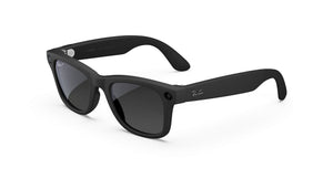 Ray-ban Wayfarer Meta Gen 2 Gepolariseerde Zonnebril Zwart Polar Gradient Graphite